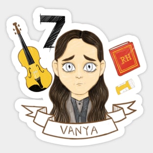 Vanya Hargreeves - Umbrella Academy Sticker